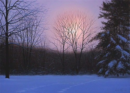 Alexander Volkov - Winter Moonrise