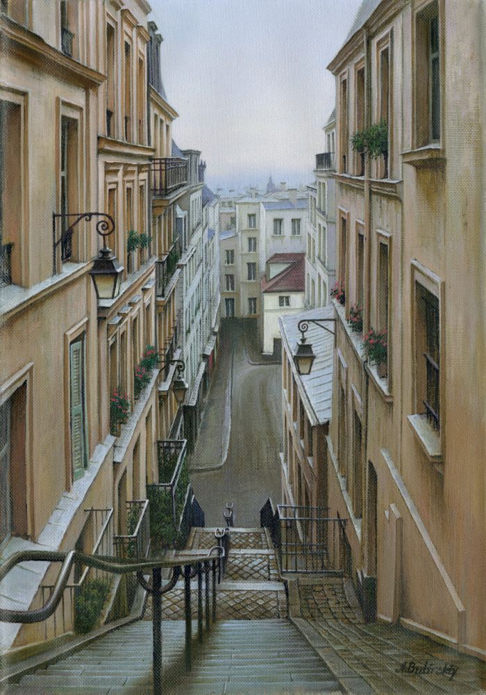 Alexei Butirskiy - Morning in Montmartre