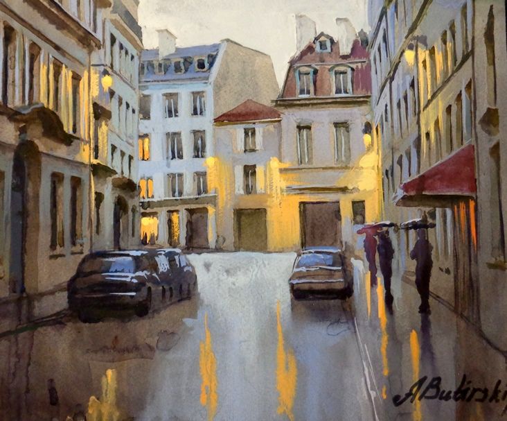 Alexei Butirskiy - Parisian Side Street