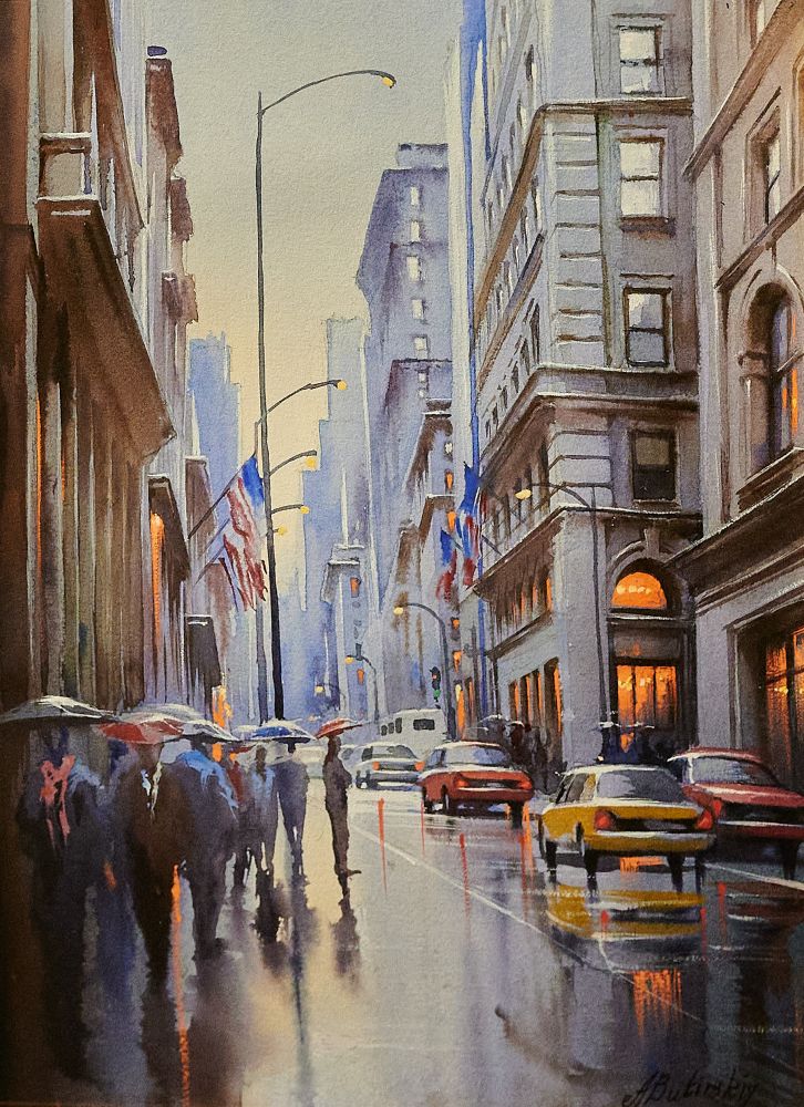 Alexei Butirskiy - Rainy Day in New York