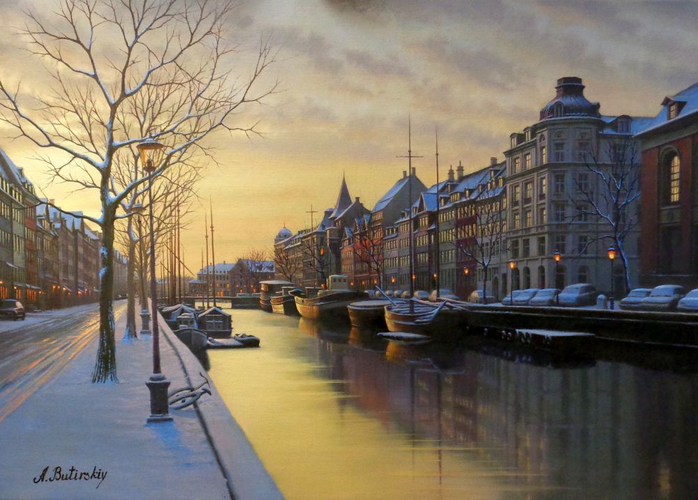 Alexei Butirskiy - Winter Morn - Amsterdam