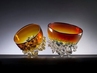 Andrew Madvin - Gold Topaz Thorn Vessels