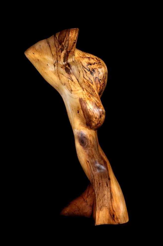 Chad Awalt - Itonia Pecan Wood Sculpture