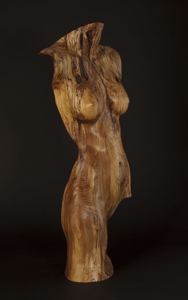 Chad Awalt - Oshun Sycamore Wood Sculpture