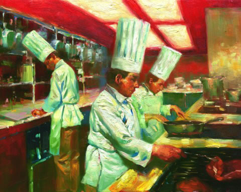 Christopher M - Les Trois Chefs (The Three Chefs)