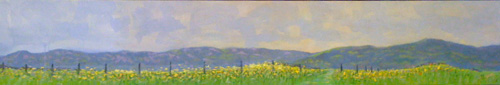 Denard Stalling Original Oil - Field of Dreams