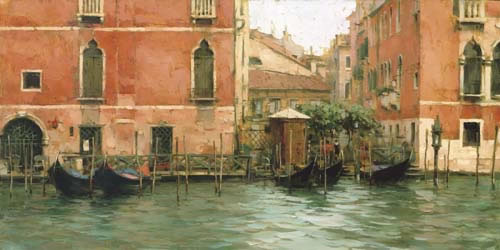 Dmitri Danish Limited Edition Giclee - A Grand Canal
