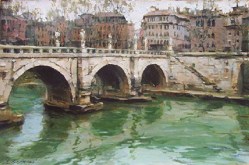 Dmitri Danish Limited Edition Giclee - Angel Arches