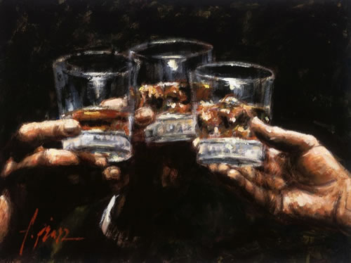 Fabian Perez - Study for Whiskey