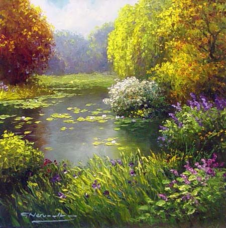 Gerhard Nesvadba - Autumn Pond