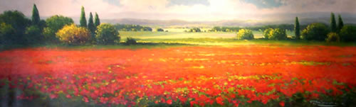 Gerhard Nesvadba - Landscape Of Poppies