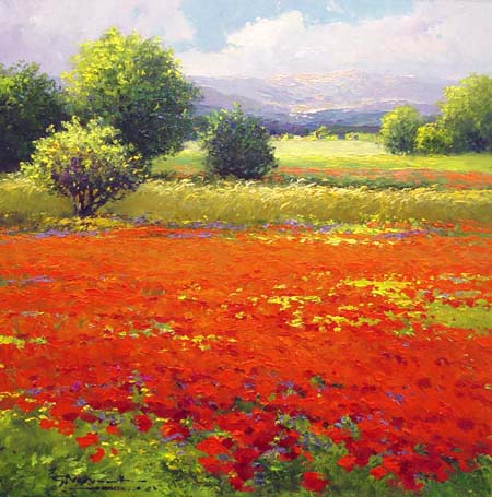 Gerhard Nesvadba - Rolling Fields of Poppies