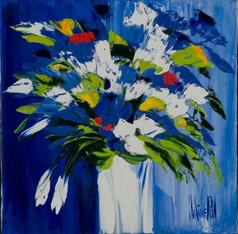 JalinePol's Original Oils on Canvas - Artifice Of Spring