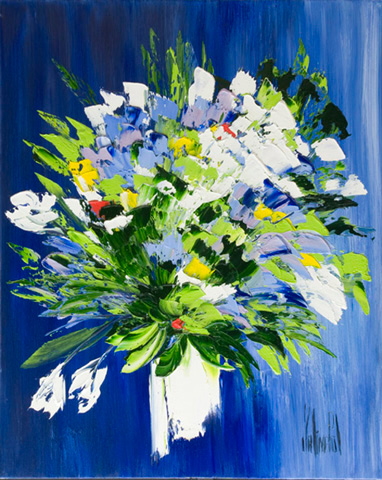 JalinePol's Original Oils on Canvas - Bouquet Of Love