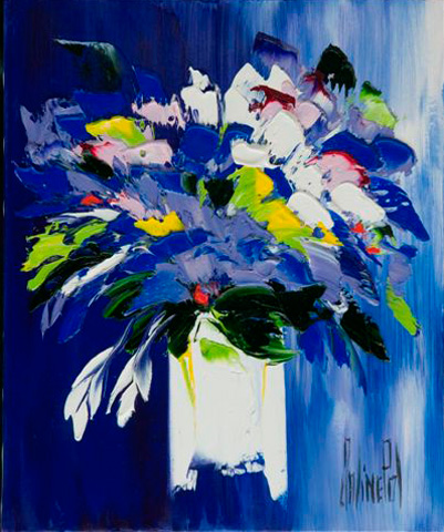 JalinePol's Original Oils on Canvas - Charm Of Summer
