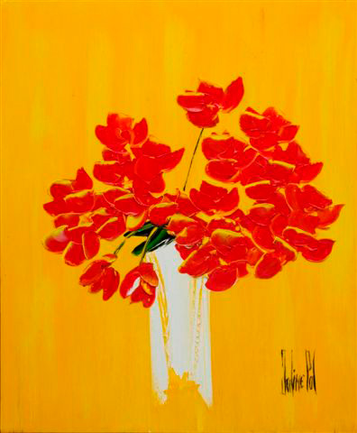 JalinePol's Original Oils on Canvas - Delise Eye