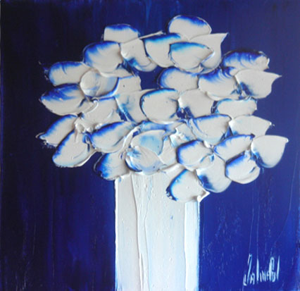 JalinePol's Original Oils on Canvas - Eternal Whiteness