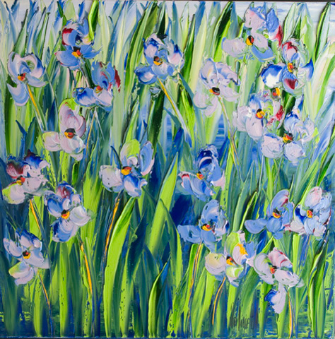 JalinePol's Original Oils on Canvas - Everything is Joyful