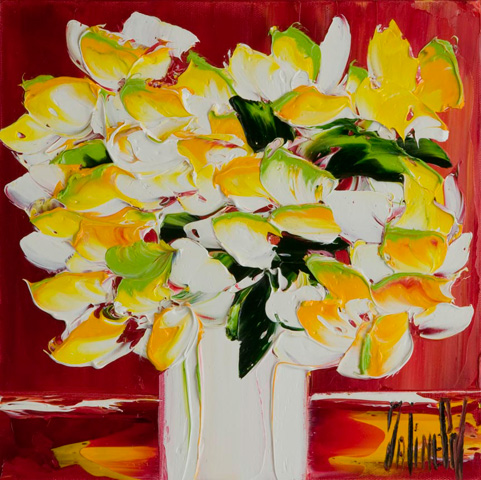 JalinePol's Original Oils on Canvas - Happy In Unison