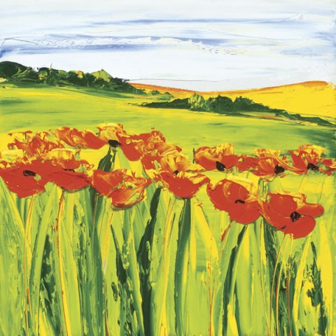JalinePol's Limited Edition Giclees - Hot Light of Summer