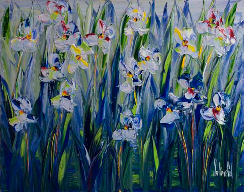 JalinePol's Original Oils on Canvas - Morning Dew