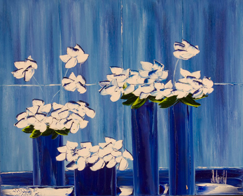JalinePol's Original Oils on Canvas - Scent of Childhood