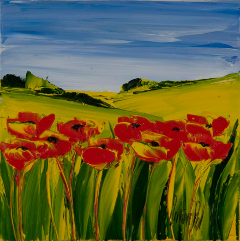 JalinePol's Original Oils on Canvas - Spring Explosion