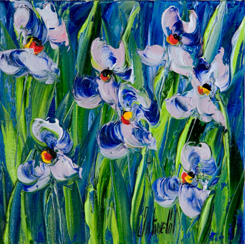 JalinePol's Original Oils on Canvas - Spring In The Quercy