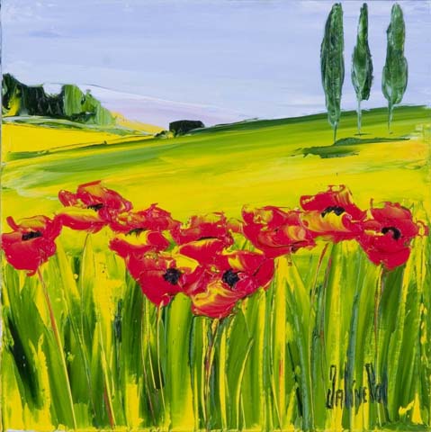 JalinePol's Original Oils on Canvas - Sweet Spring