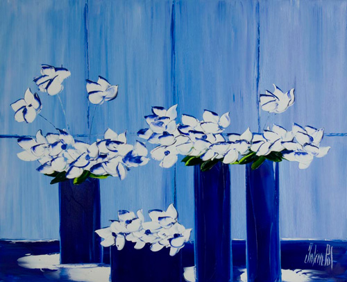 JalinePol's Original Oils on Canvas - Sweet Thoughts