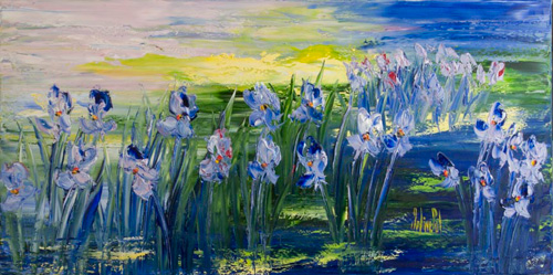 JalinePol's Original Oils on Canvas - Sweet Water