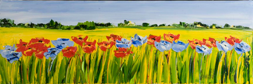 JalinePol's Original Oils on Canvas - The Earths Cry