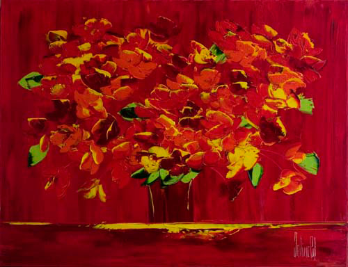 JalinePol's Original Oils on Canvas - Together Forever