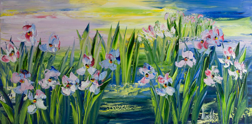 JalinePol's Original Oils on Canvas - Treasure of the Marsh