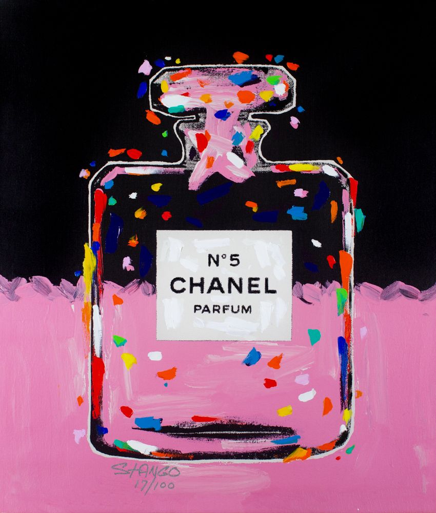 John Stango - Chanel Bottle Pink