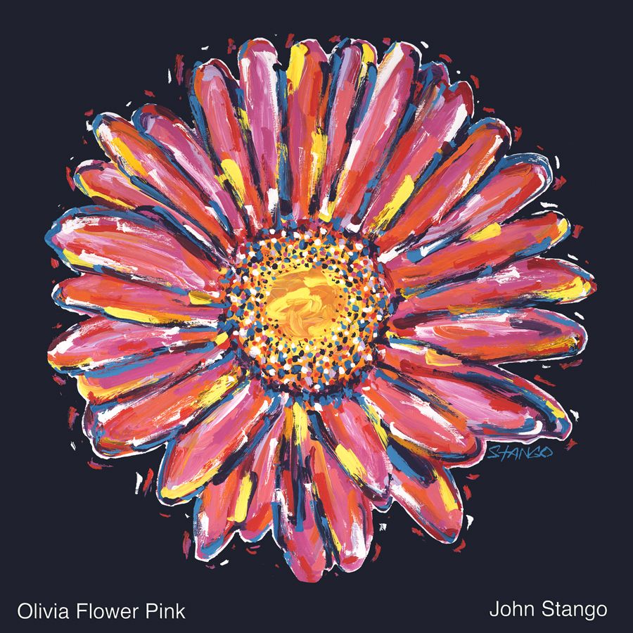 John Stango - Olivia Pink Flower