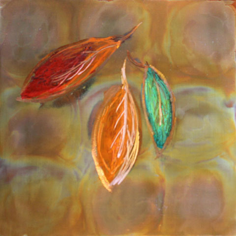 Ken Rausch Copper - Falling Leaves I