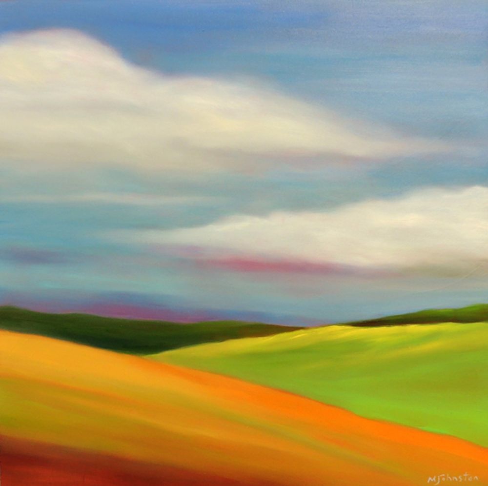 Mary Johnston - Colorful Hills