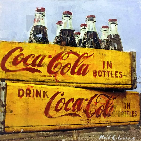Plaid Columns - Coca-Cola In Bottles