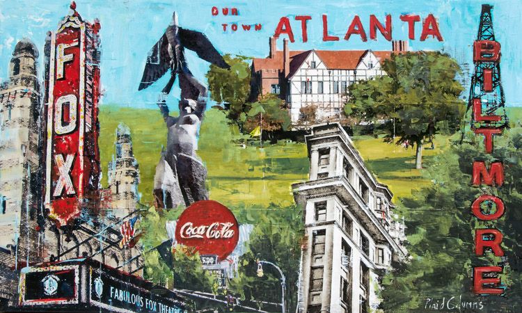 Plaid Columns - Our Town Atlanta