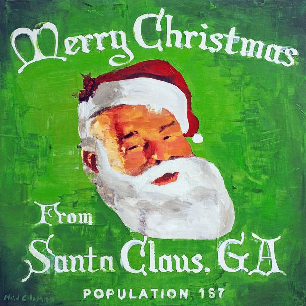 Plaid Columns - Santa Claus, GA