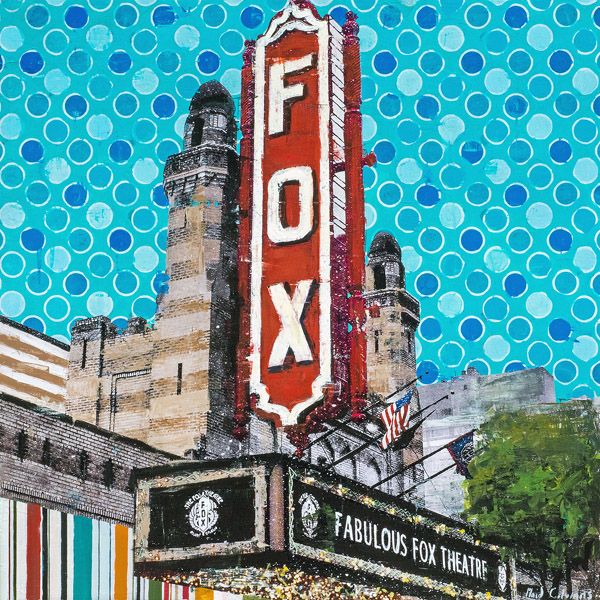 Plaid Columns - The Fabulous Fox