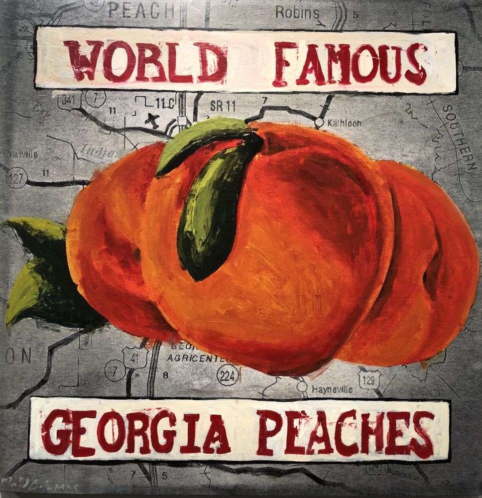 Plaid Columns - World Famous Georgia Peaches