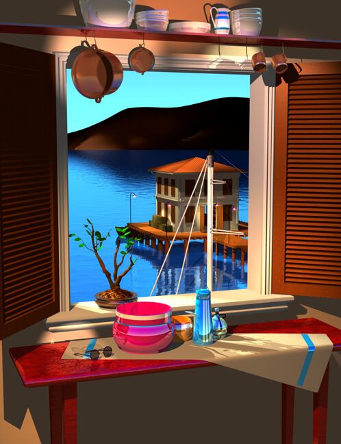 Stephen Harlan - The Kitchen Window