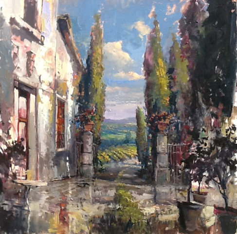Steven Quartly - Via en Tuscana (work in progress)