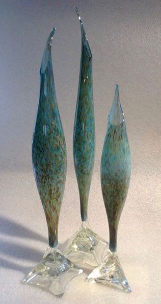 Willsea O'Brien - Azure Fish Vase
