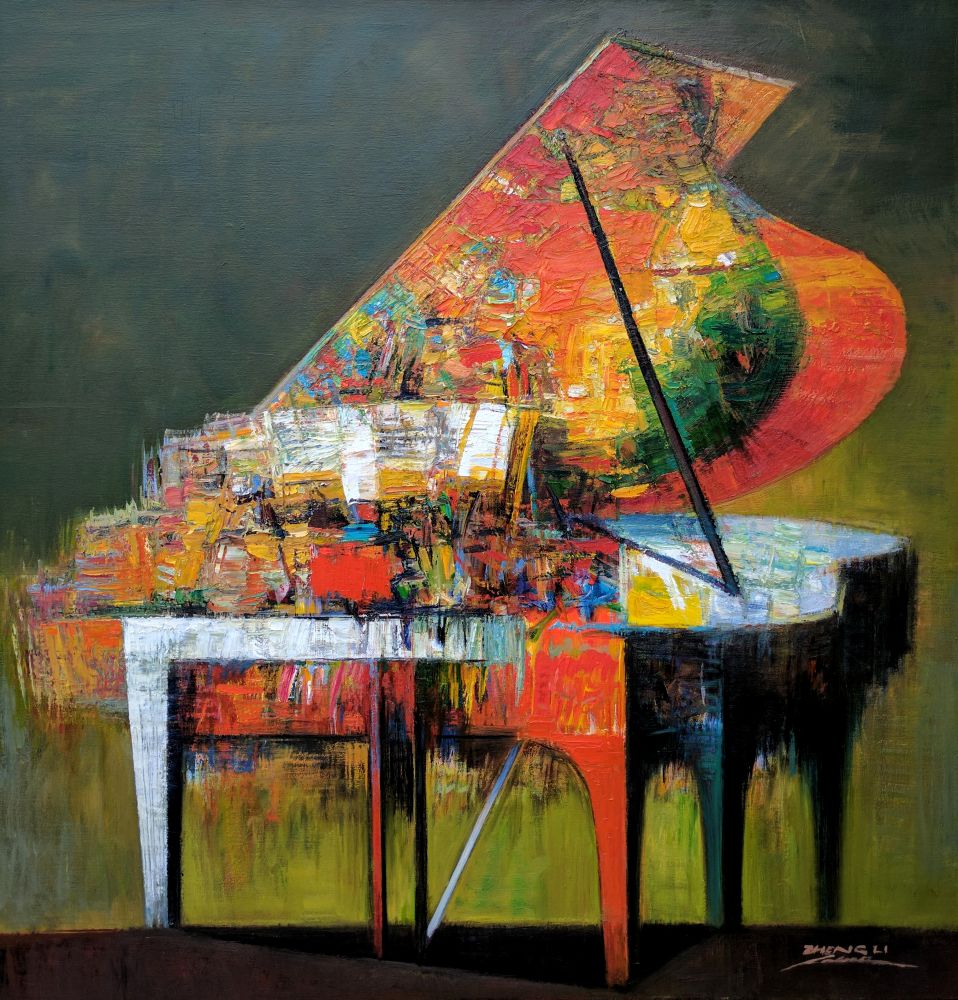 Zheng Li  - Piano Green Ambre