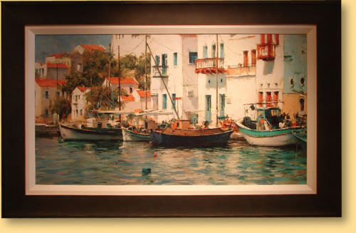 Dmitri Danish 2007 Gallery Event - Grecian Harbor