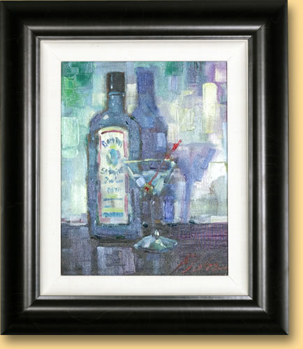 Michael Flohr 2003 Show - Gin in Shades of Blue