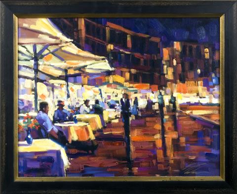 Michael Flohr 2006 Gallery Event - Cappuccino with Friends